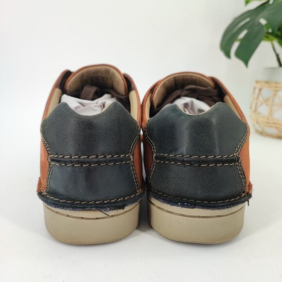 Clarks Men\'s Lace-up Oxford Casual Brown Leather Shoes Size 9.5M main image 6